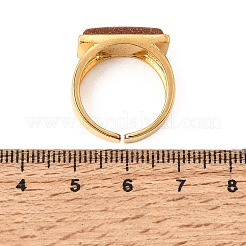 Bracciale aperto in ottone con pietre sintetiche dorate&nbsp;GG-CBA0B5A-04G-02