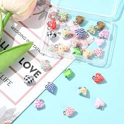 26шт 13 цвета подвески из полимерной глины ручной работы CLAY-FS0001-45