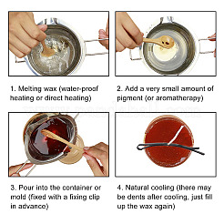 2 размер силиконовые Молды для свечей DIY-GF0003-41