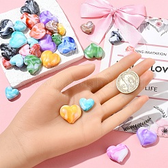 10 шт. акриловые бусины с имитацией драгоценных камней&nbsp;MACR-YW0003-93