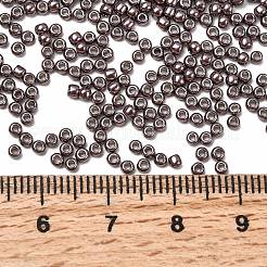 トーホー 11/0ラウンドビーズ  日本製シードビーズ  ニッケルメッキ  （605)アメジストメタリック  2.2mm  穴：0.8mm  約5555個/50g&nbsp;SEED-XTR11-0605