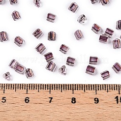 6/0 perline di semi di vetro colori interni trasparenti&nbsp;SEED-N006-003M