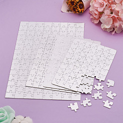 4 stücke 4 stil papier hitzepresse thermische transfer bastelpuzzle&nbsp;DIY-TA0003-58A