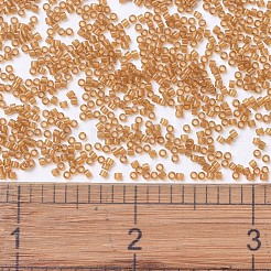 MIYUKIデリカビーズ  シリンダー  日本製シードビーズ  11/0  （db1101)透明マリーゴールド  1.3x1.6mm  穴：0.8mm  約10000個/袋  50 G /袋&nbsp;SEED-X0054-DB1101