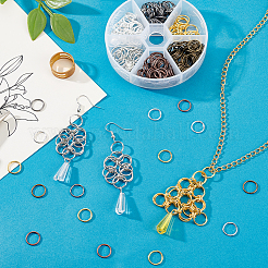 1 коробка 6 кольца прыжок цвет железа IFIN-PH0001-10mm-08