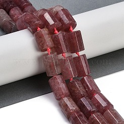 Fragola naturale perle di quarzo fili&nbsp;G-G162-D06-02