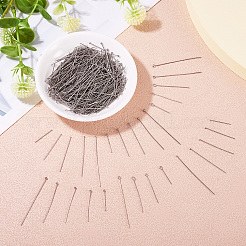 600 шт. 15 стиля штифтов из нержавеющей стали 304 с шарообразной головкой&nbsp;STAS-TA0002-80