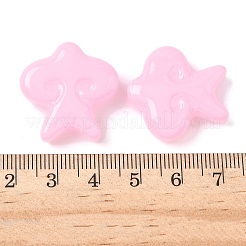 Выпечка окрашенные стеклянные бусины LAMP-D303-05C