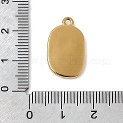 Подвески из нержавеющей стали 304 с эмалью&nbsp;STAS-B128-99G-C03