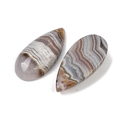 Подвески из натурального аметиста и кружевного агата G-A244-11B