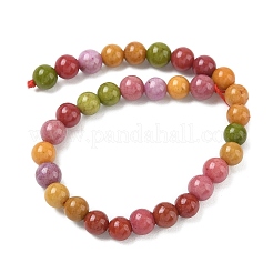 Teñido natural malasia jade abalorios hebras&nbsp;G-G021-02A-26