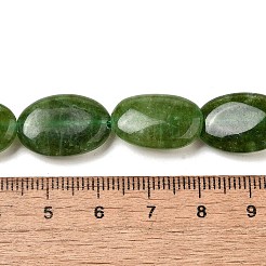 Brins de perles de jade malaisien teintées naturellement&nbsp;G-B137-A01-01F