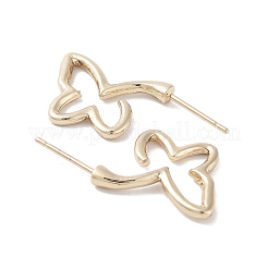 Женские серьги-гвоздики из сплава бабочки&nbsp;EJEW-H309-11KCG