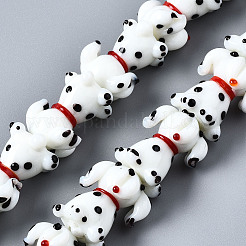 Бусины ручной работы ухабистой бисер нитей LAMP-Q031-002