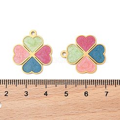 Подвески из нержавеющей стали 304 с эмалью&nbsp;STAS-S156-01G-04