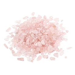 Естественно розового кварца бисер чип G-FS0001-18