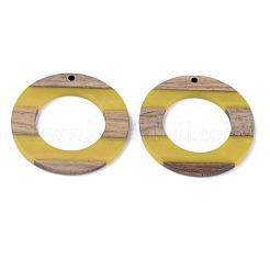 Подвески из смолы и ореха RESI-R428-02B