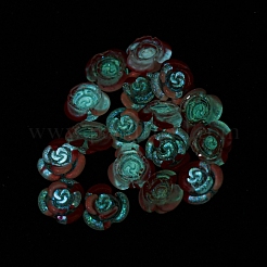 Cabochon luminosi decodificati in resina trasparente&nbsp;RESI-D013-06A