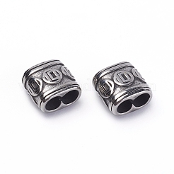 Шармы-слайдеры из нержавеющей стали 304/бусины-слайдеры STAS-G220-14AS