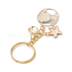 Брелок с подвеской из эмали из сплава&nbsp;KEYC-JKC00800-01