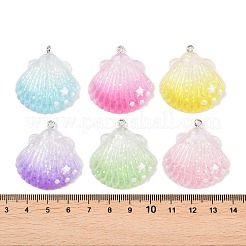 Прозрачные смоляные подвески&nbsp;RESI-P049-02A-P