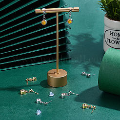 24 шт. 3 стиля сережек-гвоздиков из нержавеющей стали 304&nbsp;STAS-UN0027-41