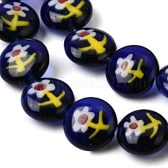 Ручной работы Lampwork бисера нити&nbsp;LAMP-H073-02A