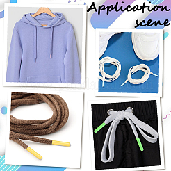 40 шт. двухцветный литой наконечник шнура&nbsp;FIND-GF0008-47A