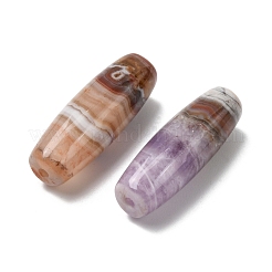 Бусины из натурального аметиста и кружевного агата G-A282-04