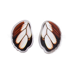 Печатные полупрозрачные акриловые подвески OACR-N133-028