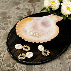 4шт. подвеска из натурального культивированного пресноводного жемчуга PALLOY-TAC0179