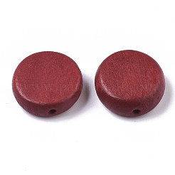 Bemalte Naturholzperlen&nbsp;WOOD-R265-11F
