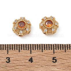Eslabones multihilo de latón pavé de circonita cúbica de Shegrace&nbsp;XGRQ4H325-683G-D
