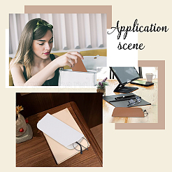 4 шт. 4-х цветный футляр для очков из искусственной кожи&nbsp;AJEW-CN0005-19B