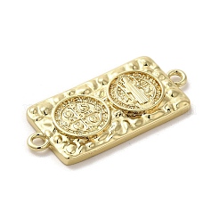 Религия латунные подвески с крестом Святого Бенедикта KK-E091-05G