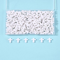 200 шт. Непрозрачные акриловые бусины&nbsp;SACR-FS0001-39I