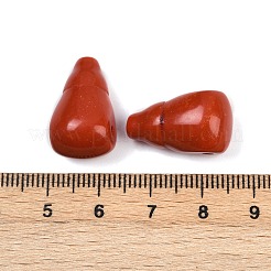 Окрашенные синтетические бирюзовые бусины гуру с 3 отверстием G-C198-01A-04