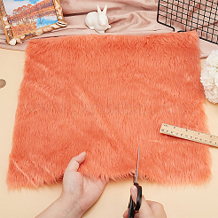 Супермягкая плюшевая ткань из полиэстера с имитацией кролика DIY-WH0032-91E