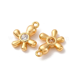 Латунные микро проложить кубического циркония подвески&nbsp;KK-K382-60G