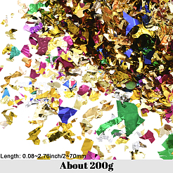 200 г алюминизированной бумаги конфетти для украшения вечеринки&nbsp;DIY-SC0031-95
