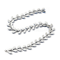 304ステンレススチールコブチェーン  エナメル  ハンダ付け  スプールで  ドジャーブルー  6x1.5~2mm&nbsp;CHS-C004-01B-P