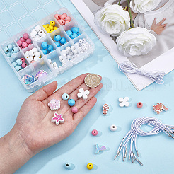 Kit fai da te per realizzare braccialetti oceanici&nbsp;DIY-BM0001-17