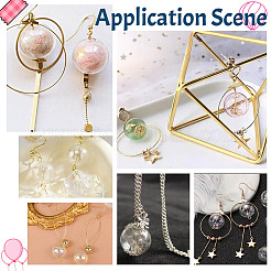 36 шт. 9-х видов бусины-шарики из дутого стекла ручной работы с двумя отверстиями GLAA-GO0001-11