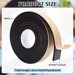 Forte nastro adesivo in schiuma eva per porte e finestre&nbsp;AJEW-WH0347-27A-02