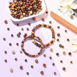 240шт 8 цвета деревянные бусины&nbsp;WOOD-YW0001-89