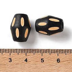 Perline europee intagliate in legno di Schima&nbsp;WD-CBACBB7-01B