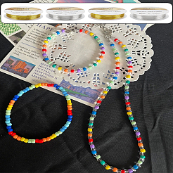 4 рулон 4 видов круглой медной проволоки&nbsp;CWIR-LP0001-21