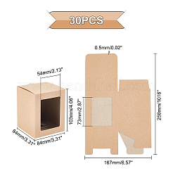 Прямоугольная коробка из крафт-бумаги CON-PH0002-42