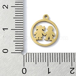 Anhänger aus 304 Edelstahl&nbsp;STAS-C097-37G