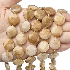 Природный Топаз нефрита бисер нитей&nbsp;G-A292-A01-01